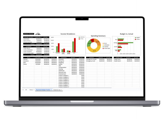 Paycheck Budget Tracker