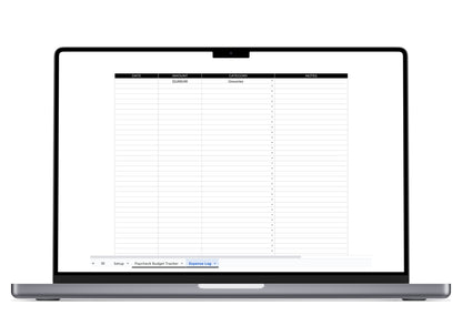 Paycheck Budget Tracker