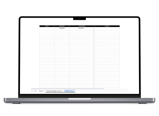 Paycheck Budget Tracker