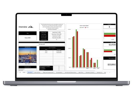 10 in 1 Travel Planner