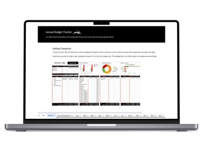 Annual Budget Tracker